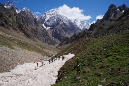 Поход по фанским горам