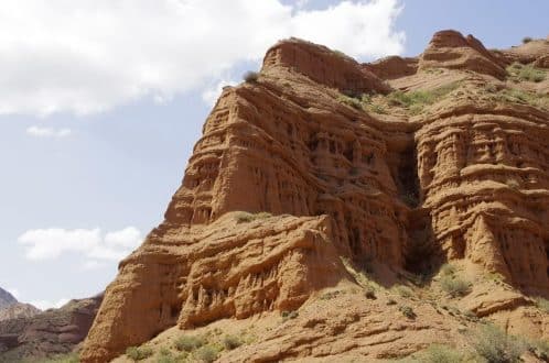 Поход по Кыргызстану Красные каньоны