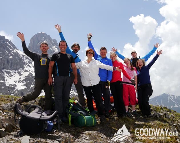 Поход-это и трудно, и радостно одновременно
