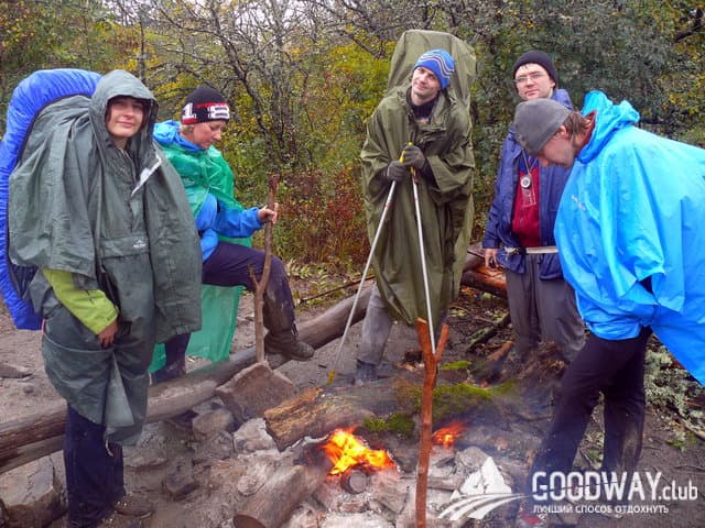 Поход-это и трудно, и радостно одновременно