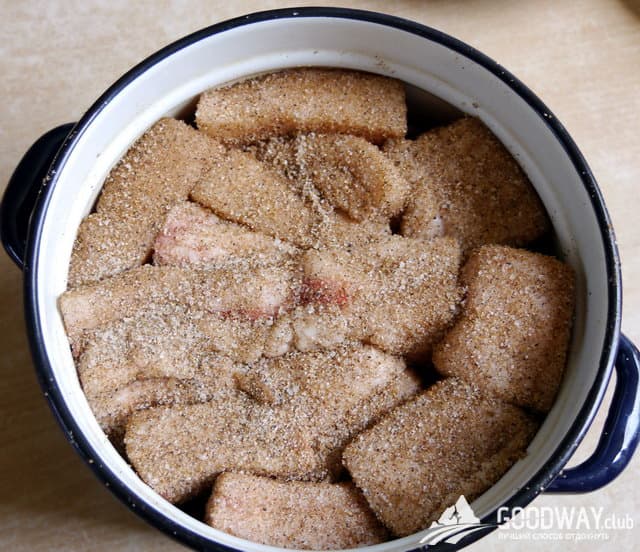 приготовление солёного сала