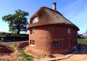 Дом из самана, опалубка