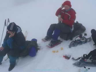 Обед на подъёме к Лабиринту