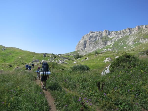 Поход по Кавказу тридцатка