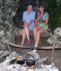 Чернореченский каньон-стоянка