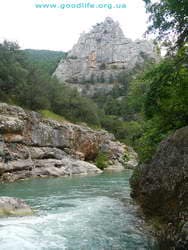 Чернореченский каньон