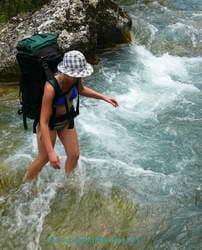 Чернореченский каньон-переход вброд
