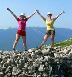 На туре из камней