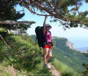 на тропе "седых волос"