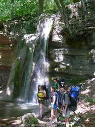 водопады в каньоне Джурлы/Сотеры