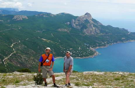 на вершине г. Куш-Кая на вершине г. Куш-Кая