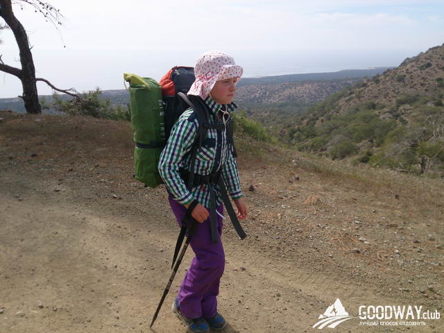 поход по Кипру с детьми