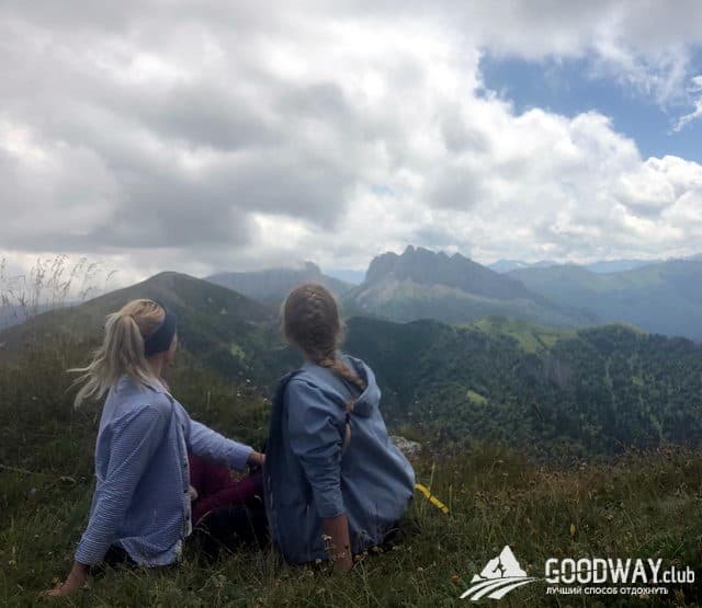 Поход на Кавказе Большой и Малый Тхач