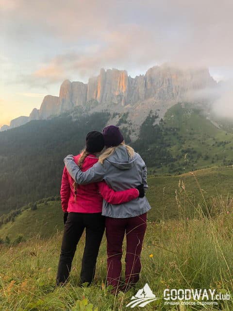 Поход на Кавказе Большой и Малый Тхач
