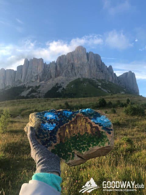 Поход на Кавказе Большой и Малый Тхач