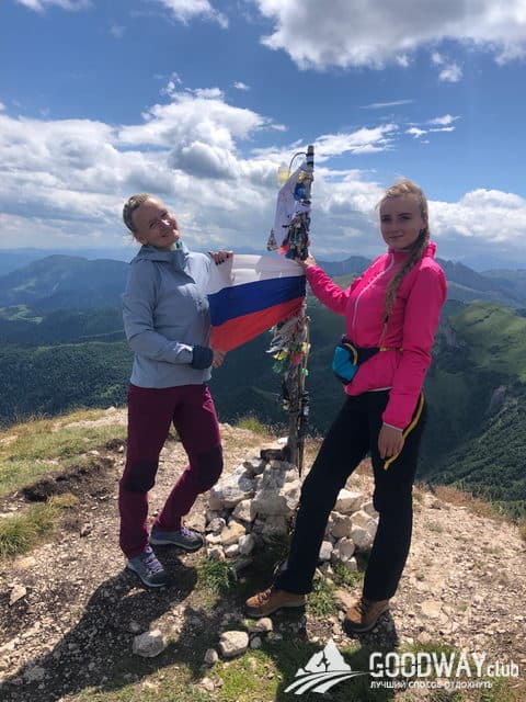 Поход на Кавказе Большой и Малый Тхач