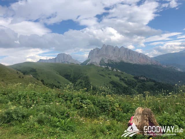 Поход на Кавказе Большой и Малый Тхач