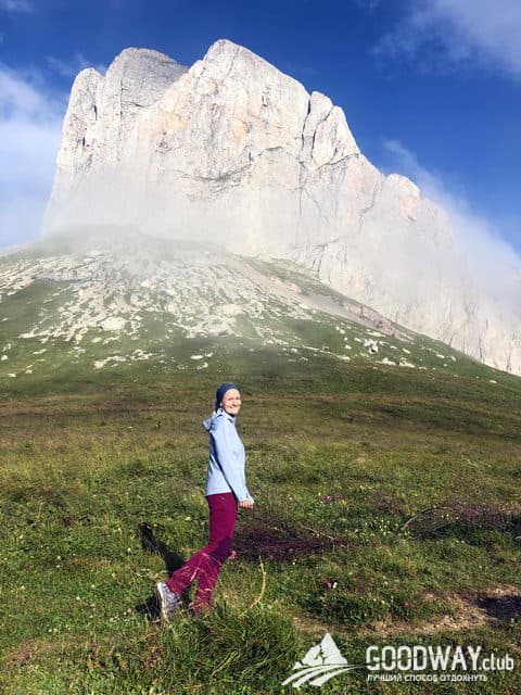 Поход на Кавказе Большой и Малый Тхач