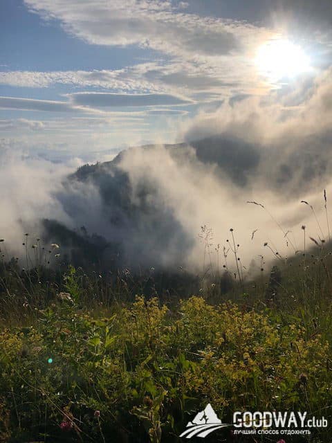 Поход на Кавказе Большой и Малый Тхач