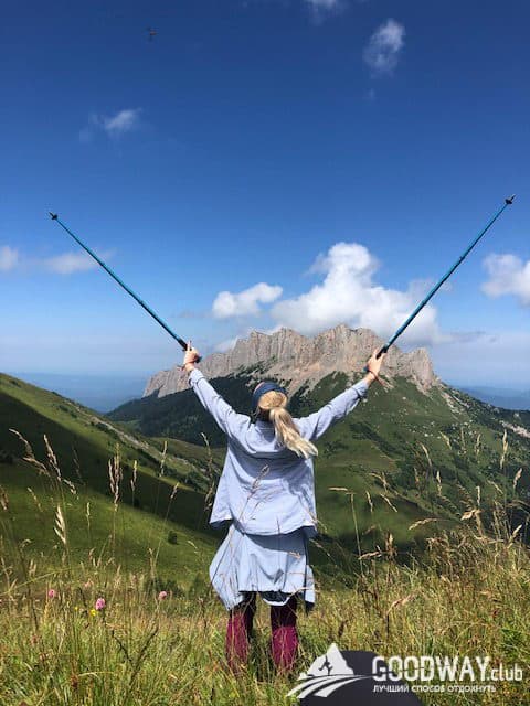 Поход на Кавказе Большой и Малый Тхач