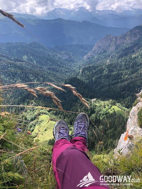 Поход на Кавказе Большой и Малый Тхач