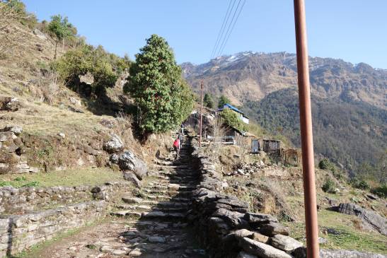 трек к базовому лагерю аннапурны, Непал