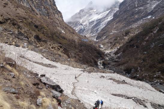 трек к базовому лагерю аннапурны, Непал