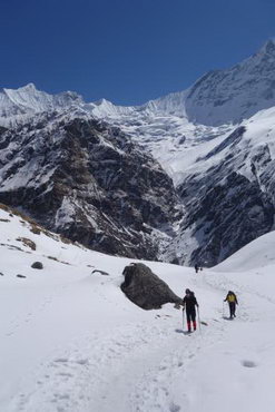 трек к базовому лагерю аннапурны, Непал