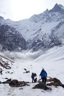 трек к базовому лагерю аннапурны, Непал
