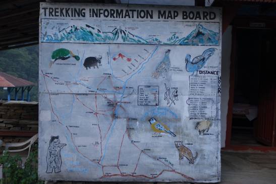 трек к базовому лагерю аннапурны, Непал