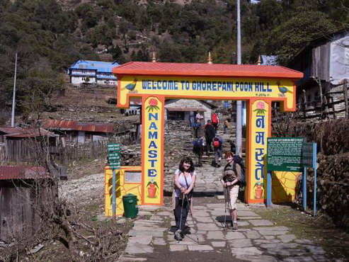 трек к базовому лагерю аннапурны, Непал