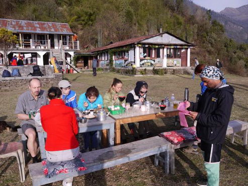 трек к базовому лагерю аннапурны, Непал