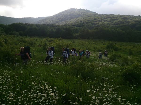 поход по Крыму с детьми Рыбачье-Новый Свет