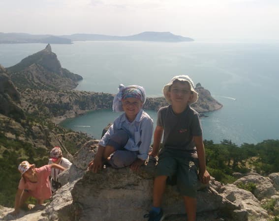 поход по Крыму с детьми Рыбачье-Новый Свет