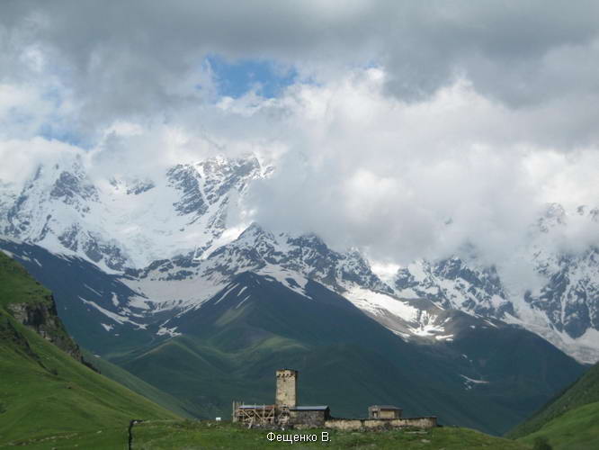 поход по Грузии-Верхняя Сванетия
