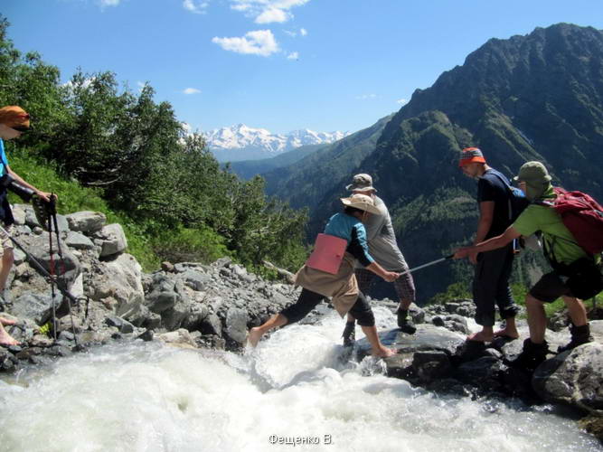 поход по Грузии-Верхняя Сванетия