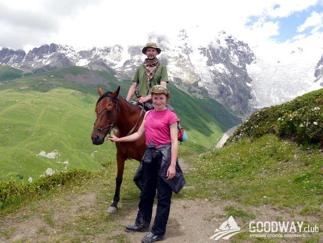 поход в Грузии по Сванетии