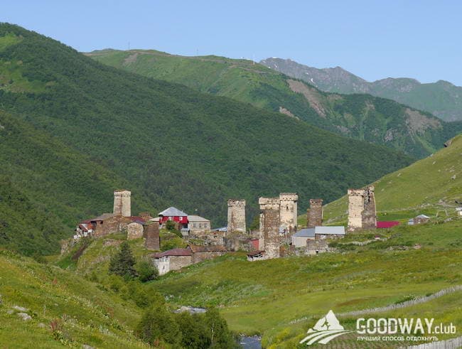 поход в Грузии по Сванетии