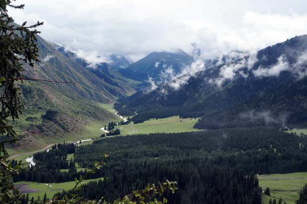 поход в Киргизии по Тянь-Шаню