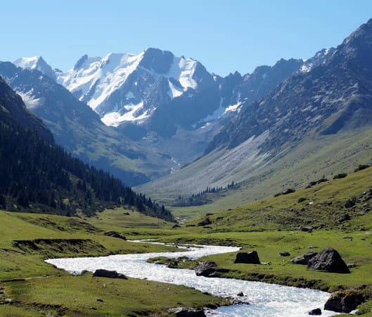 поход в Киргизии по Тянь-Шаню