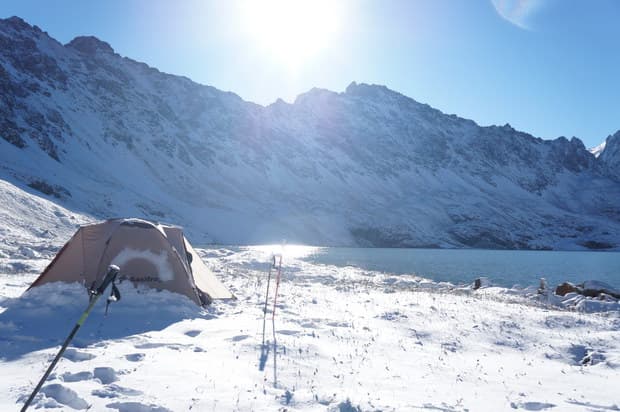 поход в Киргизии по Тянь-Шаню