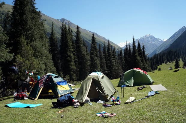 поход в Киргизии по Тянь-Шаню