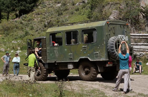 поход в Киргизии по Тянь-Шаню