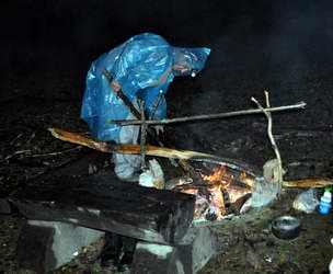 Андрей и костёр
