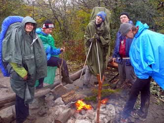 Мокрое утро