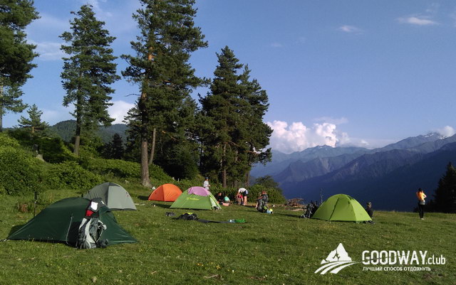 Поход по Грузии в Сванетии