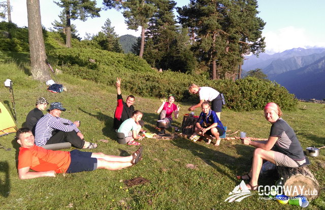 Поход по Грузии в Сванетии