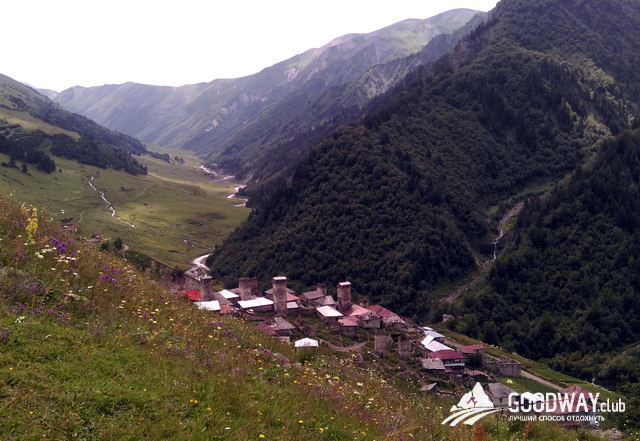 Поход по Грузии в Сванетии