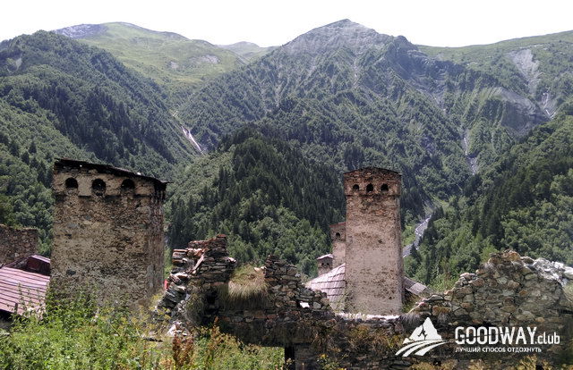 Поход по Грузии в Сванетии