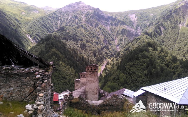 Поход по Грузии в Сванетии